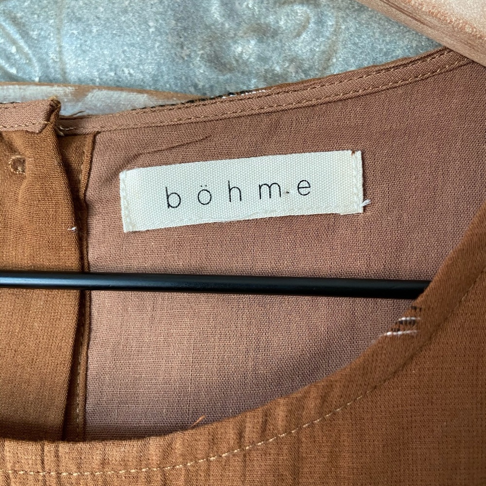 Böhme Button Back Top - Picture 4 of 5